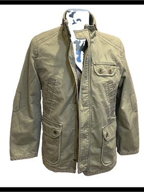 Jimi Hendrix Inspired Military Jacket Green Sz Small “Are You Experienced?” RARE